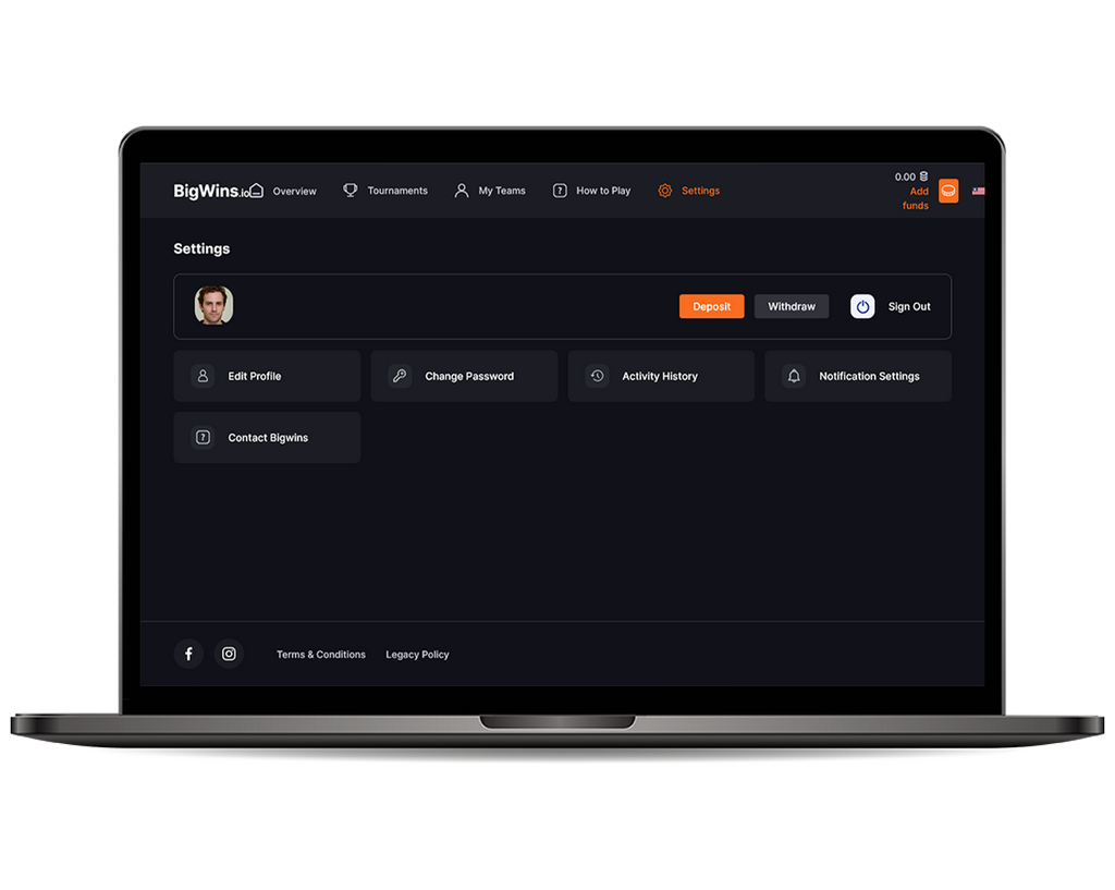 Big Wins Casino site on mobile Big Wins Casino site on mobile